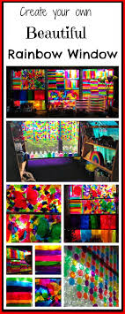 Create A Beautiful Rainbow Window Sensory Rooms Sensory Room Activities