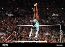 August 19 2018 Boston Massachussetts U S Simone Biles Competes On The Uneven Bars During The Final