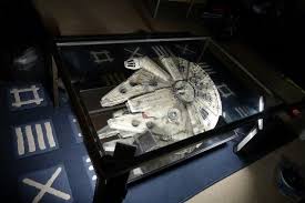 Millenium Falcon Coffee Table Star Wars Room Star Wars Decor Lego Room