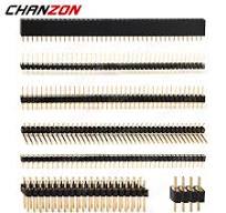 Male Female 2.54mm pitch Header Pins Socket Single Double Row Connector  Strip