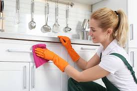 kitchen cabinet cleaning tips stained