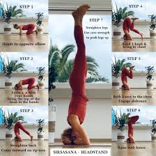 Headstand Tutorial In 2020 Headstand Yoga Beginner Headstand Yoga Yoga Sequences