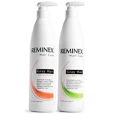 For graying hair that's brought a dry scalp along for company, a soothing and hydrating shampoo formula is the ideal solution. Reminex Hair Care Anti Gray Hair Color Shampoo And Conditioner Value Pack To Help Restore Gray Hair To The Original Amazon De Beauty