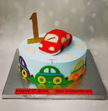 Prev cebu balloons table settings decor for baby boy baptism ideas. Jab We Bake Car Theme Cake For A Baby Boy S 1st Facebook