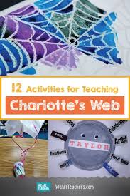 Charlotte a name of disguise of her real self, hidden from the world, will she ever be able to be her self again. Best Charlotte S Web Activities For The Classroom Weareteachers