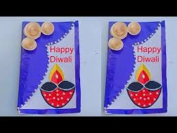 This festive season, make your own cards and give it to your dear ones! Diy Handmade Diwali Card Making Ideas How To Make Greeting Card For Diwali Paper Craft You Diwali Card Making How To Make Greetings Diwali Greeting Cards