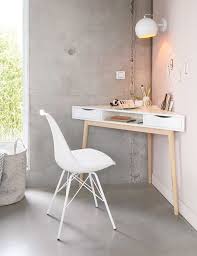 17 Awesome Stunning Minimalist Corner Desk Ideas Homeideasblog Com White Desk Bedroom Desks For Small Spaces Home Office Design