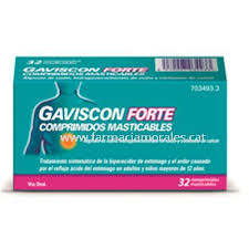 Indicatii gaviscon mentol suspensie orala apartine unui grup de medicamente numite supresori ai refluxului. Gaviscon Forte 32 Comp Farmacia Morales