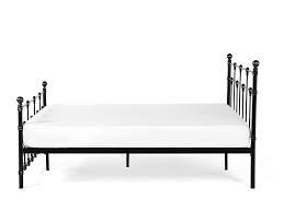Adding rails helps prevent sagging between the head and foot of the bed. Metal Eu Super King Size Bed Frame Black Lynx Furniture Lamps Accessories Up To 70 Off Avandeo Online Store