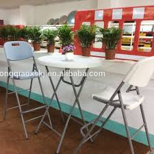 Check spelling or type a new query. Outdoor Blow Mold Plastic Folding Round High Top Bar Table With Chair Attached Buy High Top Bar Tables And Chairs Folding High Bar Tables Outdoor Folding Bar Table Product On Alibaba Com