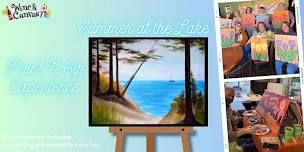 Summer at The Lake- Paint and Sip- Flos Belmont