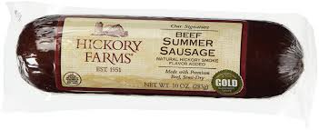 Directions step 1 in a large bowl, combine the beef, meat tenderizer, cayenne pepper, ground black pepper, garlic powder, brown. Hickory Farms Beef Summer Sausage 10oz Pack Of 3 Amazon Com Grocery Gourmet Food