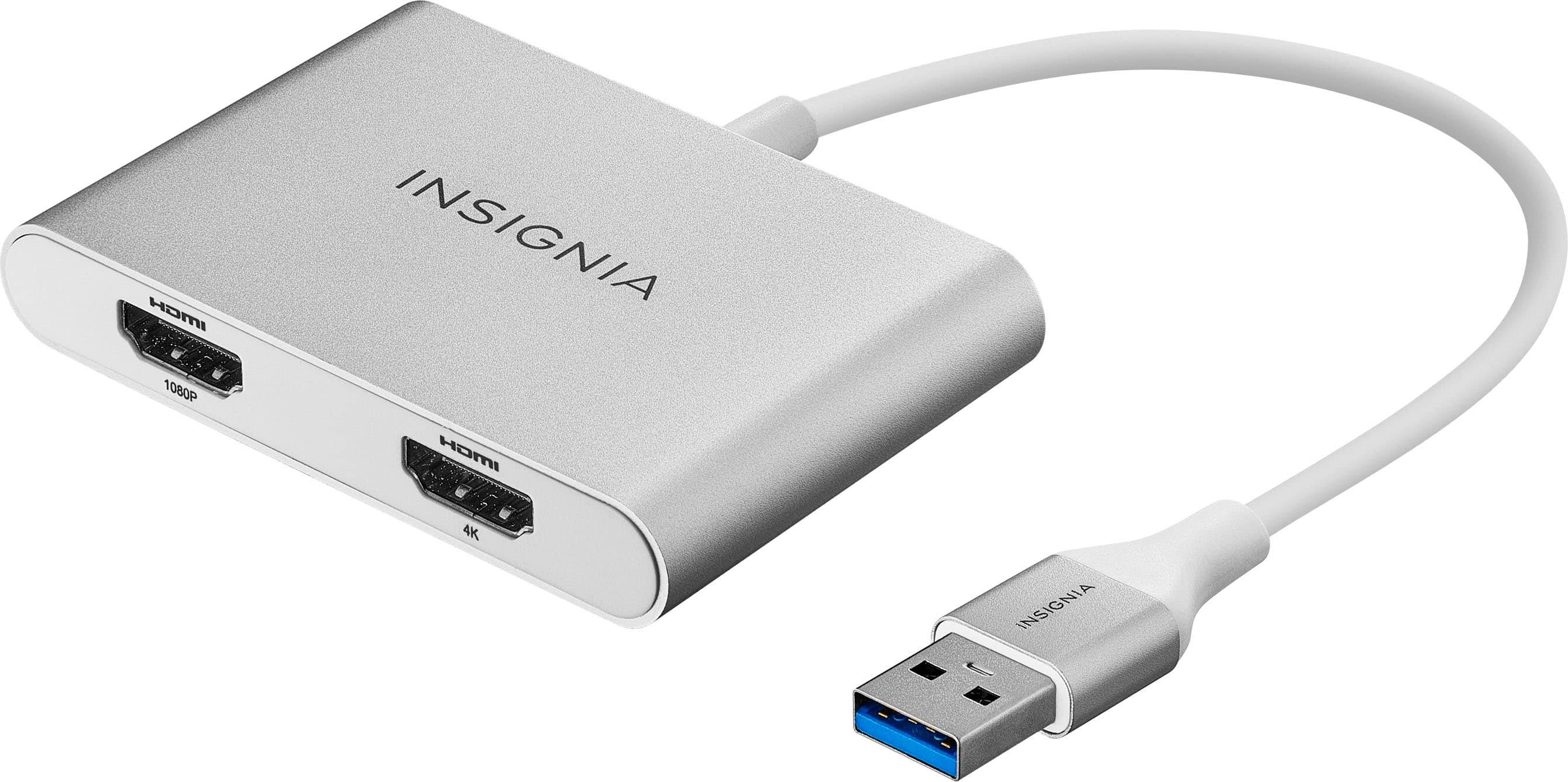 Insignia USB to Dual HDMI Adapter
