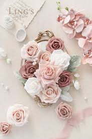 Maybe you would like to learn more about one of these? Buy Ling S Moment Artificial Flowers Box Set For Diy Wedding Bouquets Centerpieces Arrangements Party Baby Shower Home Decorations Belle Dusty Rose Online In Turkey B091ynfv4t