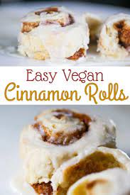 Ultimate Vegan Cinnamon Rolls Quick No Yeast Recipe Vegan Cinnamon Rolls Vegan Dessert Recipes Vegan Cake Recipes
