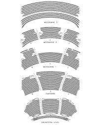 Dolby Theatre Seating Chart Seating Charts Theater