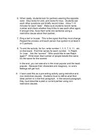 Speed dating is a great way to get to know a lot of potential partners or dates in a short amount of time. Speed Dating Activity English Esl Worksheets For Distance Learning And Physical Classrooms