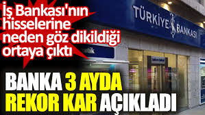 Sezonuna i̇stanbul ensemble ile veda ediyor. Is Bankasi Nin Hisselerine Neden Goz Dikildigi Ortaya Cikti Banka 3 Ayda Rekor Kar Acikladi