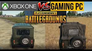 Pubg Xbox One Vs Pc Gameplay Comparison Xbox One Youtube Xbox