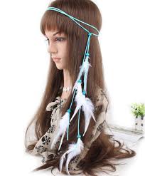 Hippie hairstyles for men have been in and out of fashion for years but due to their epic class and artistic look that they bring along, they haven't been entirely eliminated from the depths of fashion. Amazon Com Leather Rope Bohemian Feather Headband Feather Headband Hippie Boho Beads Masquerade Fancy Dress Headpieces Hippie Hair Accessories Beauty