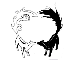 Because yin and yang are seen as opposites attracted, each half symbolizes specific when pairing the wolf with the image of the yin and yang, the tattoo can be seen as a tribute to the native american concept of the two wolves. Yin Yang Wolfs Tattoo By Arafelshadow D5fnno5 Jpg 900 712 Yin Yang Tattoos Wolf Tattoos Wolf Tattoos For Women