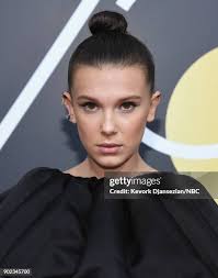 115 Millie Bobby Brown Golden Globes 2018 Photos & High Res Pictures
