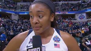 UConn Morgan Tucker Halftime Interview