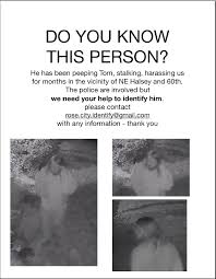 Teen kimber lee catches peeping tom through hotel window! Stalker Terrifies Portland Neighborhoods Oregonlive Com