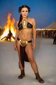 MashUp - Leia at Burning Man F | image created by Schelo | Tensor.Art
