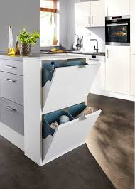 Praktischer Mulltrenner Emil Im Zeitlosen Design Weiss Mulltrennung Kuche Haus Kuchen Deko Tisch