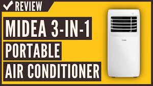 Download 1759 midea air conditioner pdf manuals. Midea Map08r1cwt 3 In 1 Portable Air Conditioner Dehumidifier Fan Review Youtube