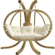 If a ceiling hung design doesn't work for you, then. Outdoor Indoor Xl Hanging Chair With Stand Globo Royal Natura Hanging Chair Hanging Chair With Stand Luxury Chairs