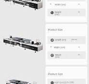 TV Stands Wood Furniture Living Room Cabinet - Modern Minimalist