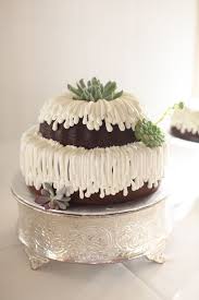 Fresh Dallas Wedding Ruffled Cake Winter Wedding Cake Chocolate Wedding Cake