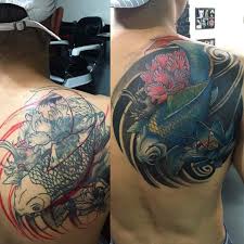 It is the fish that has a chance of going through trials turn into a river dragon. 30 Koi Fish Tattoo Designs With Meanings