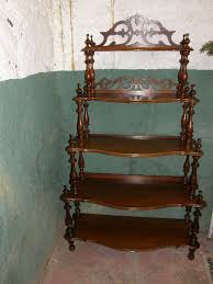 5 Shelf Victorian Style Mahogany Etagere What Not Shelf Colonial Furniture Shelves Furniture Makeover