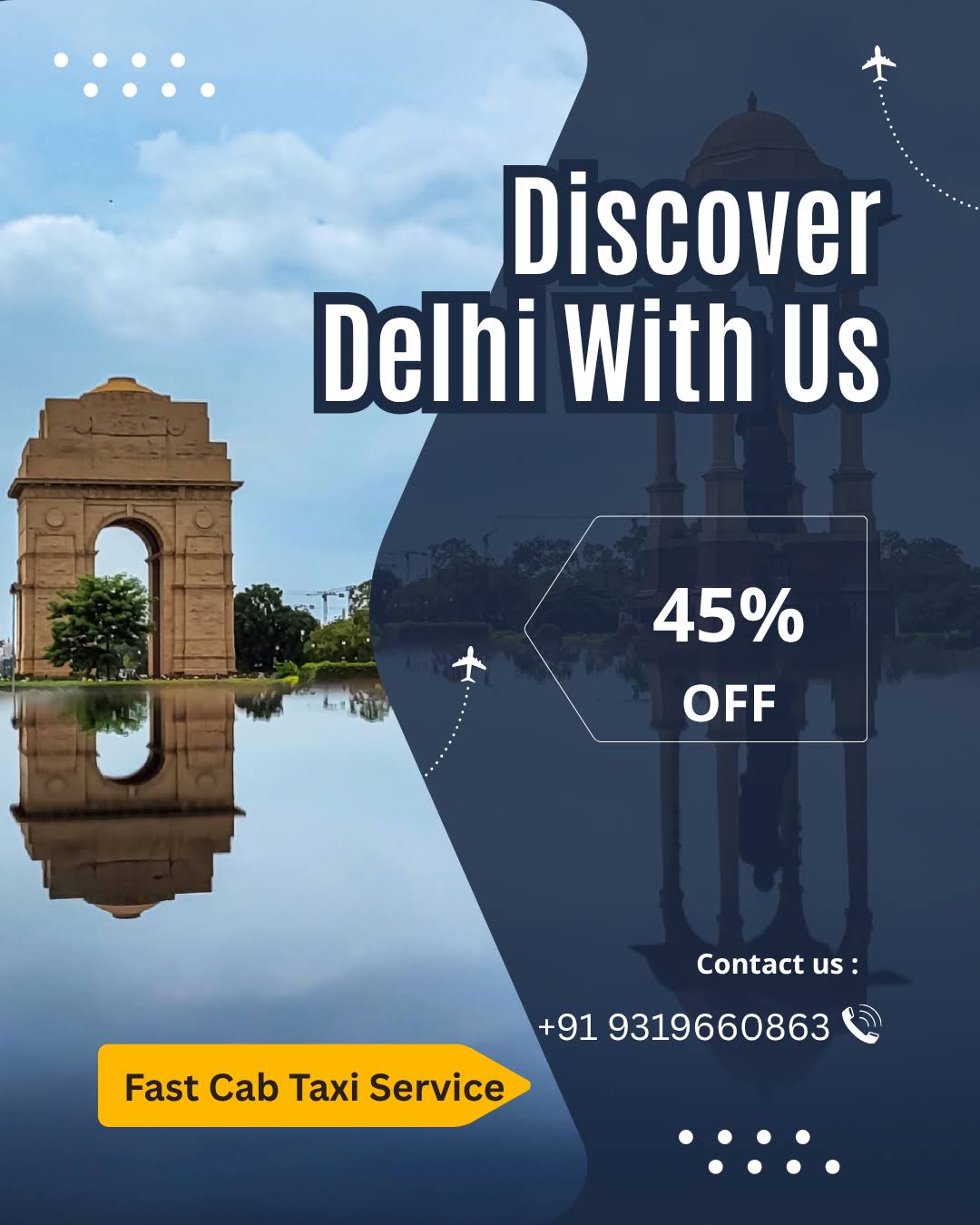 Delhi airport to Local cab service product image