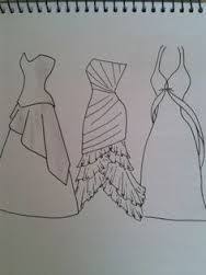 Con manga corta tipo de patrón: Resultado De Imagen Para Vestidos De 15 Dibujados A Lapiz Dibujos De Novios Dibujos Vestidos Dibujo