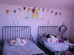 Olivia Isabella Have The Ikea Minnen Beds Fabler Bedding Land Of Nod Head In The Clouds Pillow Land Of Nod Bunting Land Of Ikea Minnen Bed Bed Cloud Pillow