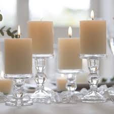 Gold candle holder with spike diameter 7.5cm ideal for pillar candles 18631. Buy Sidith Clear Glass Pillar Candle Holder Dual Use Taper Candle Stand For Pillar Or Taper Candlesticks 2 Pack 5 5 Online At Low Prices In India Amazon In