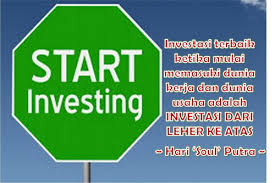 As if you can climb the wall or fly to the roof? Investasi Dari Leher Ke Atas