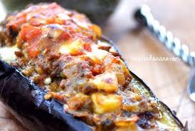 Aubergines Farcies A La Viande Hachee Recette Aubergines Farcies Recette Hanane