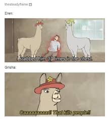 An Accurate Representation Of What Happened The Night When Eren Umm You Know What I M Just Gonna Stop The Sentence Attack On Titan Anime Funny Anime Shows