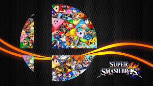 Nothing crazy done just some jpeg conversion with a some edits to make it work right. Super Smash Bros Ultimate Logo Wallpapers Wallpaper Cave