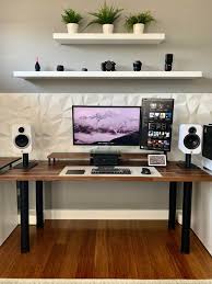 You can set your dual monitors and triple monitors on this table and also can use it for your study, reading, and other uses in your office, home. 900 Desk Setup Ideas In 2021 Desk Setup Setup Room Setup