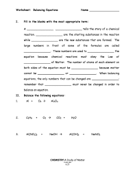 Discover the relationships between angular acceleration, moment of inertia, angular momentum and torque. 49 Balancing Chemical Equations Worksheets With Answers