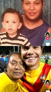 Xavier Coates and His Mother
