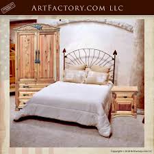 No southwestern living room is complete without accessories such as southwest style table and floor lamps and iron wall hangings, so check out our selected lamp catalog and western. Custom Southwestern Bedroom Set Fine Art Quality Furnishings
