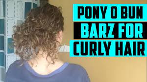 Maybe you would like to learn more about one of these? Pony O Bun Barz For Curly Hair Youtube