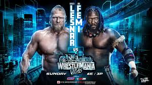 Oba Femi vs. Brock Lesnar at WrestleMania 42
